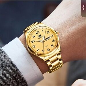 Gold Men's Watch